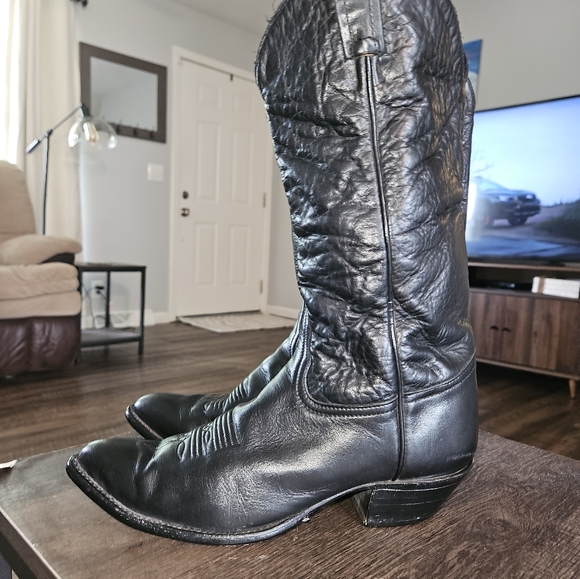 Vintage Tony Lama Ol' Buck Boots- Women's 7M - Picture 4 of 8